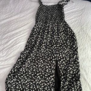 Abercrombie Black Midi Dress